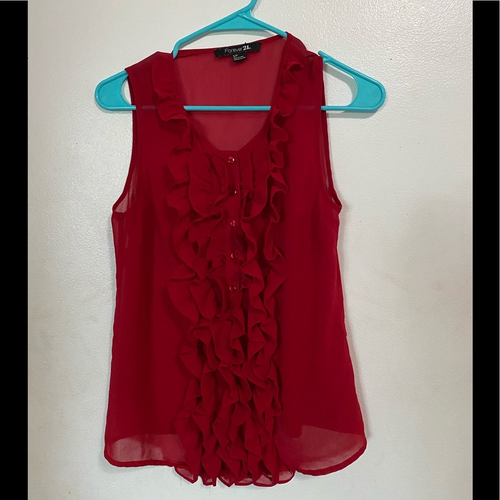 Forever 21 Sheer blouse